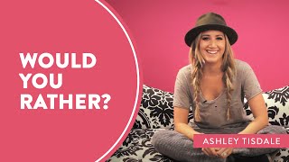 Ashley Tisdale plays "Would You Rather?" PART II