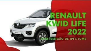 RENAULT KWID LIFE 2022(Com IPI e ICMS) @SilvinhoSobreRodas