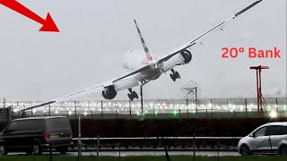 Extreme Crosswind Landings, Go-Arounds, And Hard Landings! | Aviation Weekly #aviation