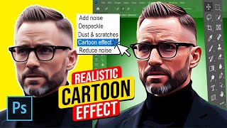 How to Turn Photos into Cartoon Effect in Photoshop - Photoshop Tutorial