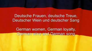 Das Deutschlandlied - National Anthem of Germany (English/German lyrics)