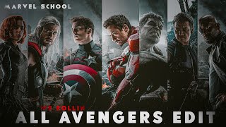 If Marvel Was School | Avengers edit | Marvel edit [ We Rollin ]