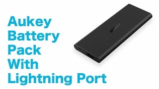 Aukey External Battery with Apple Lightning Input Port