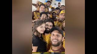 shahid afridi return home to a lovely surprise .