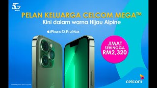 iPhone 13 Pro - Kini dalam warna HIJAU ALPINE