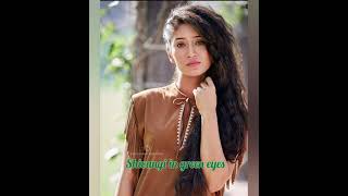 shivangi joshi in colourful eyes blue, red, yellow....