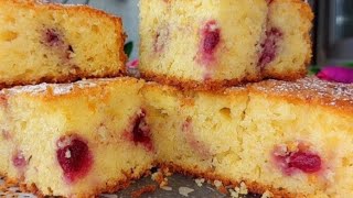 🍒Вкусняшка к чаю. Вишнёвый пирог. Пирог со штрейзелем.Вишневый пирог со штрейзельной крошкой.