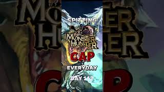 Spitting Monster Hunter CAP Everyday | #shorts #sunbreak #mhw #mhwilds