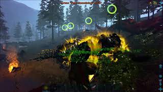 ARK primitive plus Ragnarok boss fight