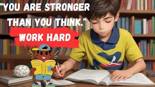 Motivational short story for students |  Timmy's School Success Story of Hard work