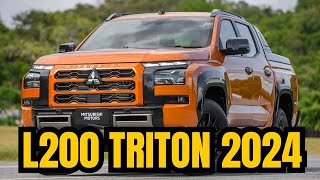 "NOVA MITSUBISHI L200 TRITON 2024: A REVOLUÇÃO DAS PICAPES MÉDIAS COM MAIS POTÊNCIA E TECNOLOGIA!"