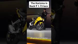 New Launch 2023 The Hero Karizma Is Back ₹ 1.73 Lacs #herokarizma  #karizmazmr #shorts#viral#video