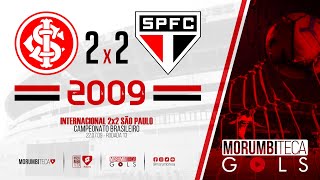 Internacional 2x2 São Paulo - Brasileiro 2009 - Rodada 13 - 22/07/2009