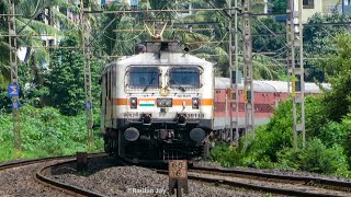 02164 MGR Chennai Central Mumbai LTT Express With Royapuram WAP 7