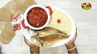 @IvorianFood | Recette Attiéké Poisson et sa pâte pimentée !