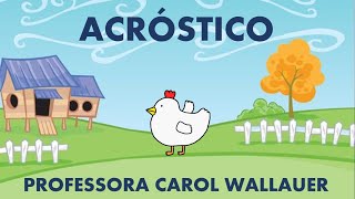 ACRÓSTICO - CAROL WALLAUER