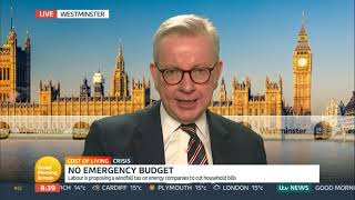 Gove caught out on GMB