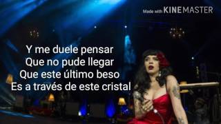 Mon Laferte - El Cristal (Letra)