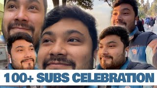 Overdoing 100+ subs celebrations!