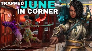 how yukka play against june, June's weakness😱 |shadow fight 4 yukka |shadow fight 4 june| june sfa