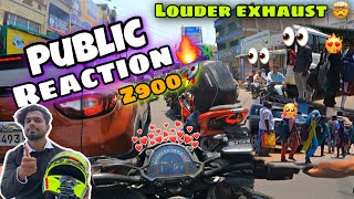 🚀Z900 Public Reaction 👀 | Going To HEART RACER Marraige ❤️‍🔥 | Loud Exhaust 🔥 | Motovlog | VR🔥