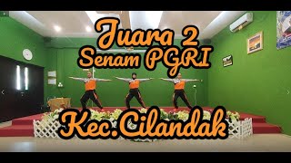 JUARA 2 SENAM PGRI | HUT PGRI KEC. CILANDAK