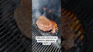 Grilling A5 Wagyu