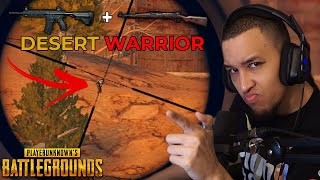 Aqwa IS The Desert Warrior - PUBG Gameplay