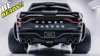 2025 Dodge Power Wagon: Taking Heavy-Duty Trucks to the Next Level!”