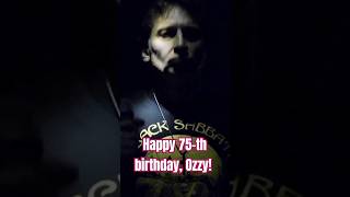 #ozzyosbourne #happybirthdayozzy #blacksabbath #paranoid