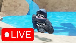 GORILLA TAG LIVE WITH VEIWERS!!