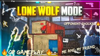 🔥OP_GAMEPLAY🔥/ENEMY SHOCKED🤣/PLAYING WITH MY FRIEND 🤩/ENEMY PRANKED 🤣/FREE FIRE 🔥/LONE WOLF GAMEPLAY