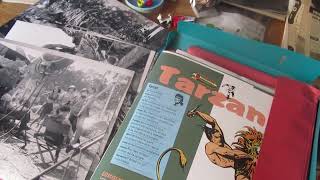 SEB ANNEES 80, fan archiviste sur Johnny WEISSMULLER et ses 12 TARZAN- JO de Paris 1924 !