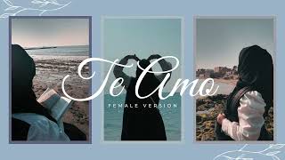 Te Amo | Female version | Sunidhi Chauhan | No music | Acapella version