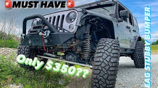 MUST HAVE BUMPER FOR $350 For JEEP WRANGLER- EAG Stubby Bumper