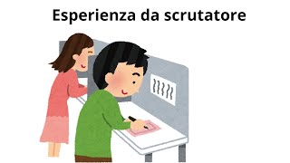 Esperienza da scrutatore