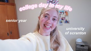 college day in my life @ university of scranton | vlog