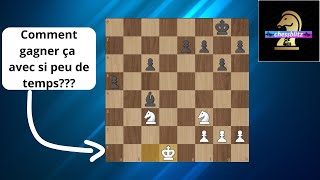 Comment gagner une finale pièce contre 3 pions aux échecs?