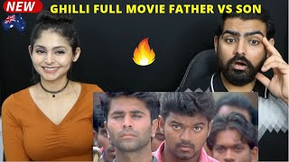 Father Vs Son Ghilli Full Movie Reaction | This is getting Intense | Thalapathy Vijay 2004