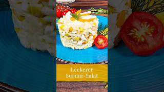 Surimi-Salat #salad #recipe #food #leckere #mealprep