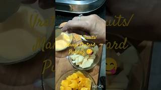 5- min|PunjabiStyle |Mango & Fruits Custard| Without Sugar| Delicious😋Punjabi Kitchen Recipe