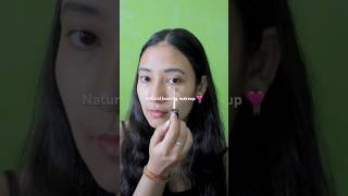 Natural Makeup🩷 #shorts #youtube #makeup #everyday #india #routine #makeuphacks #subscribe #SHERY