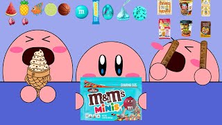 Kirby Animation - Eating Diamond Chocolate, Pororo Snacks Food, Ice Cream Mukbang Complete Edition