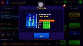 8 Ball Pool - Atlantis Cue Level MAX