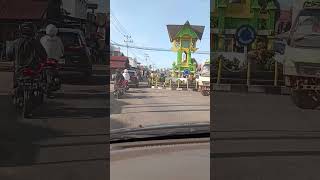 Suasana kota Ketapang di pagi hari