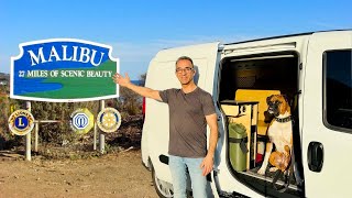 Stealth Camping & Hiking on The Mountains Of Malibu | Van Life