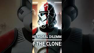 The Clone Trooper Dilemma #starwars