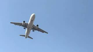 Indigo airlines 6E 929 landing at Hyderabad Airport