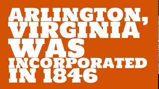 When was Arlington, Virginia founded?