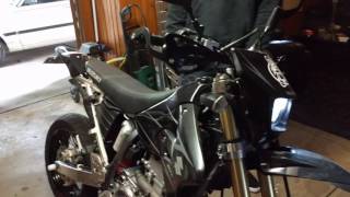 Drz400sm open header